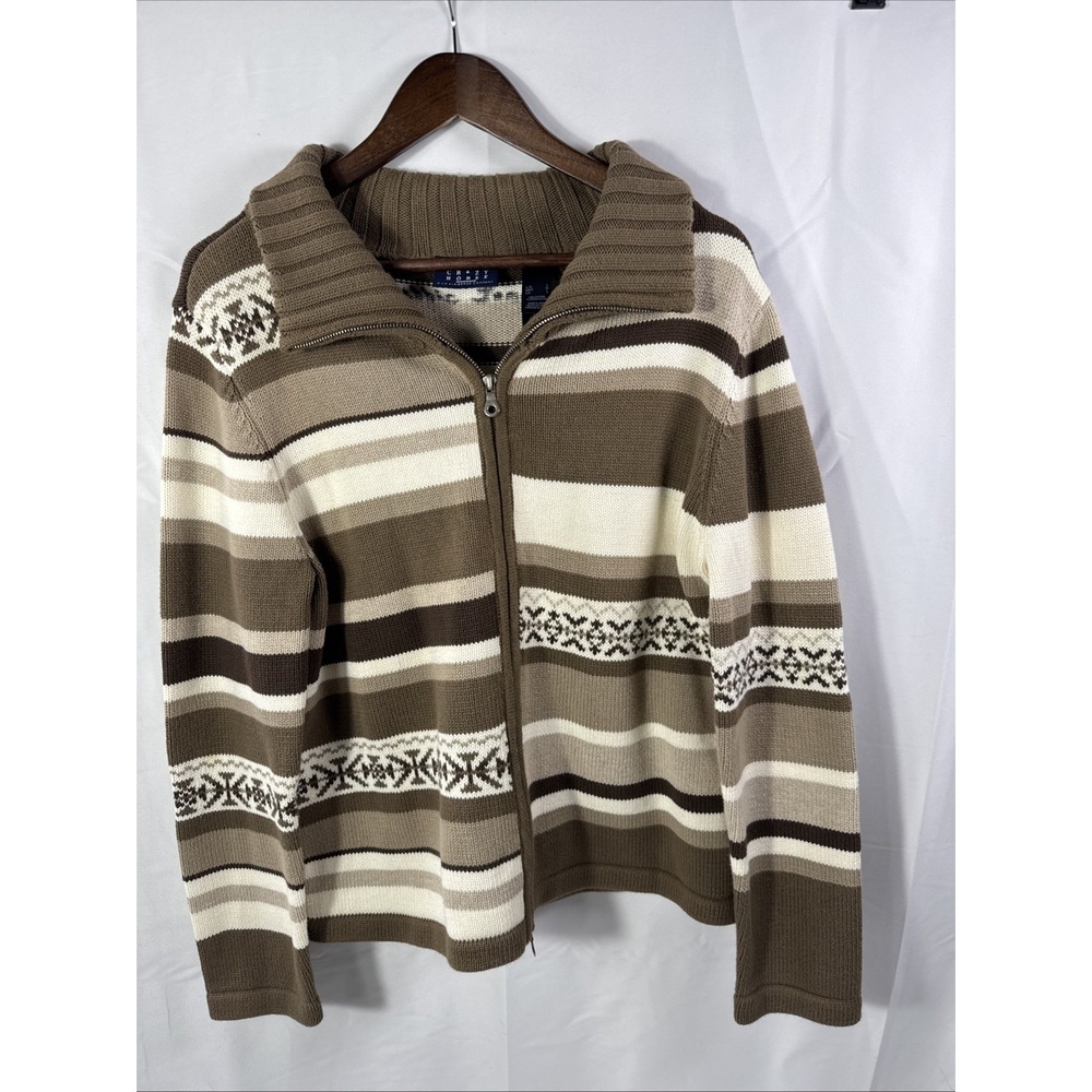Crazy Horse Women's Zip Up Seater Size Large Vintage Style